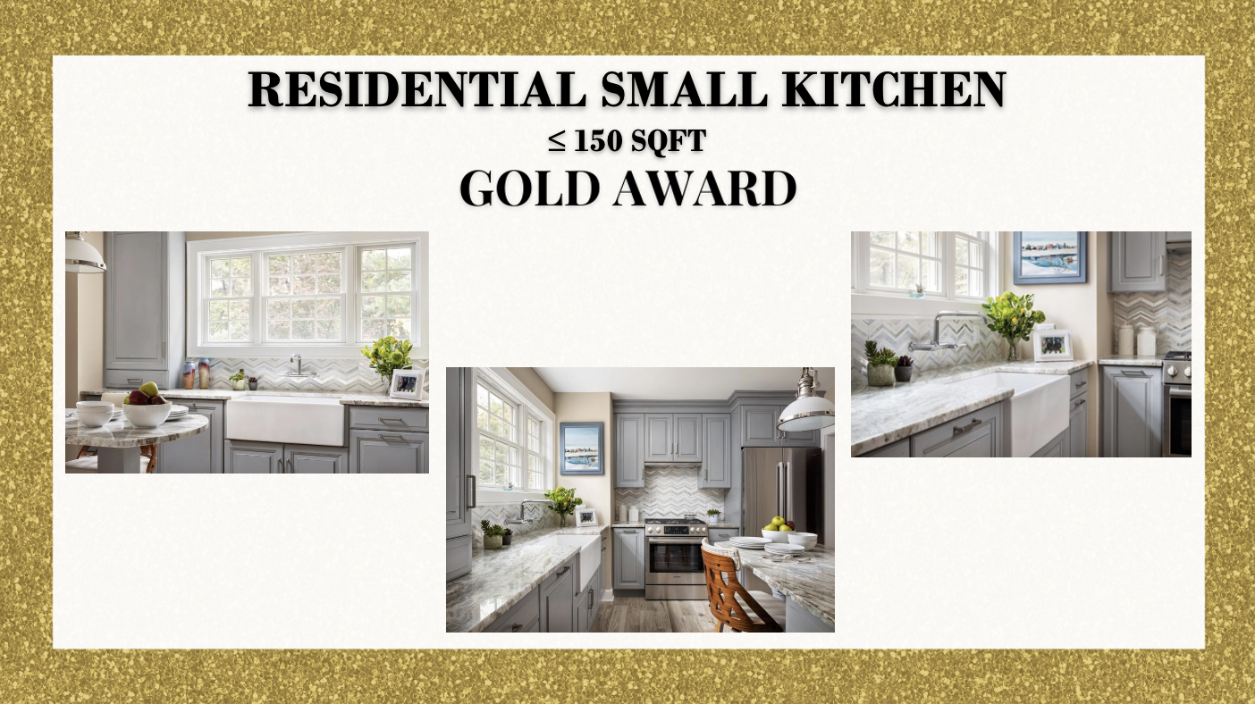 Gold Winner Residential Small Kitchen: ≤ 150 SQFT