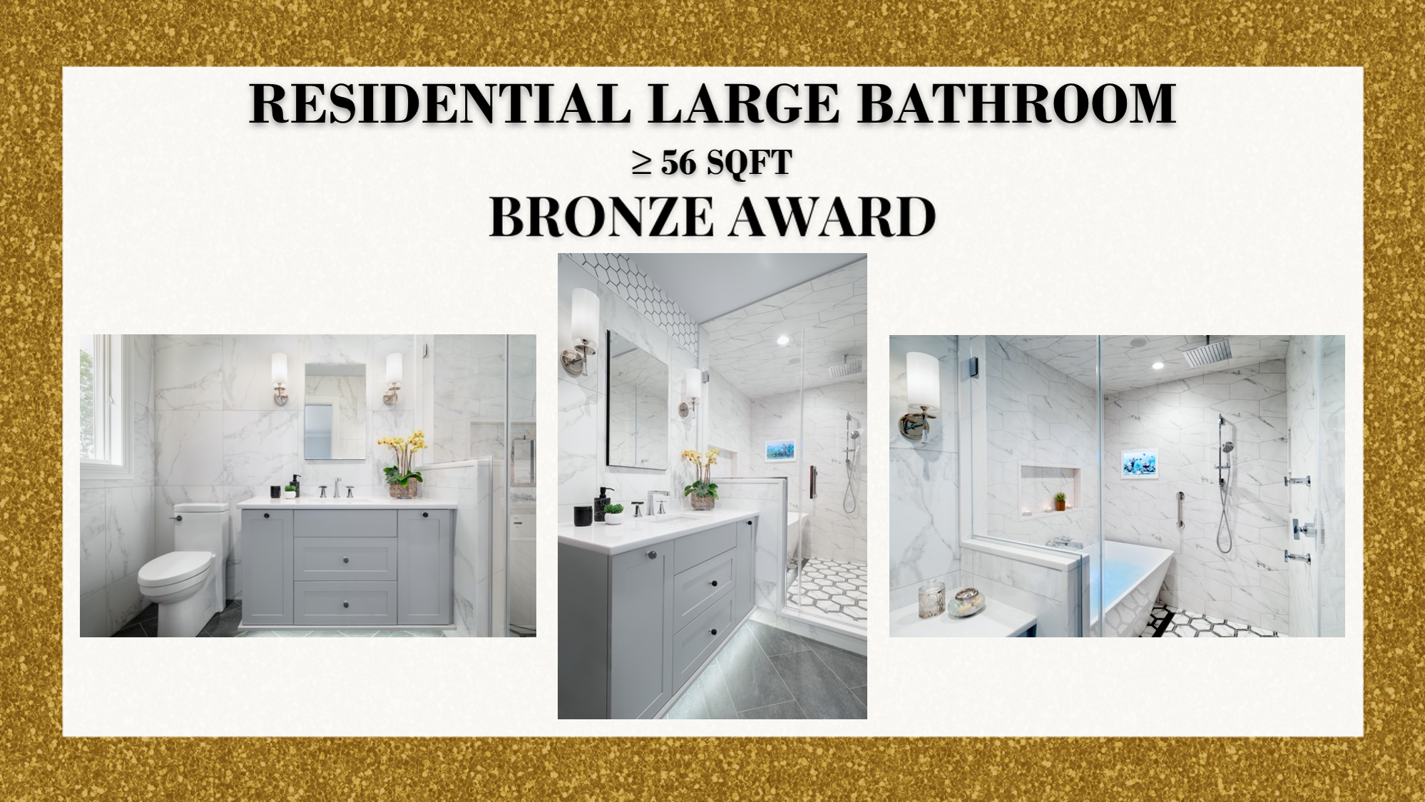 Bronze Winner Residential Large Bathroom > 56 Square Foot