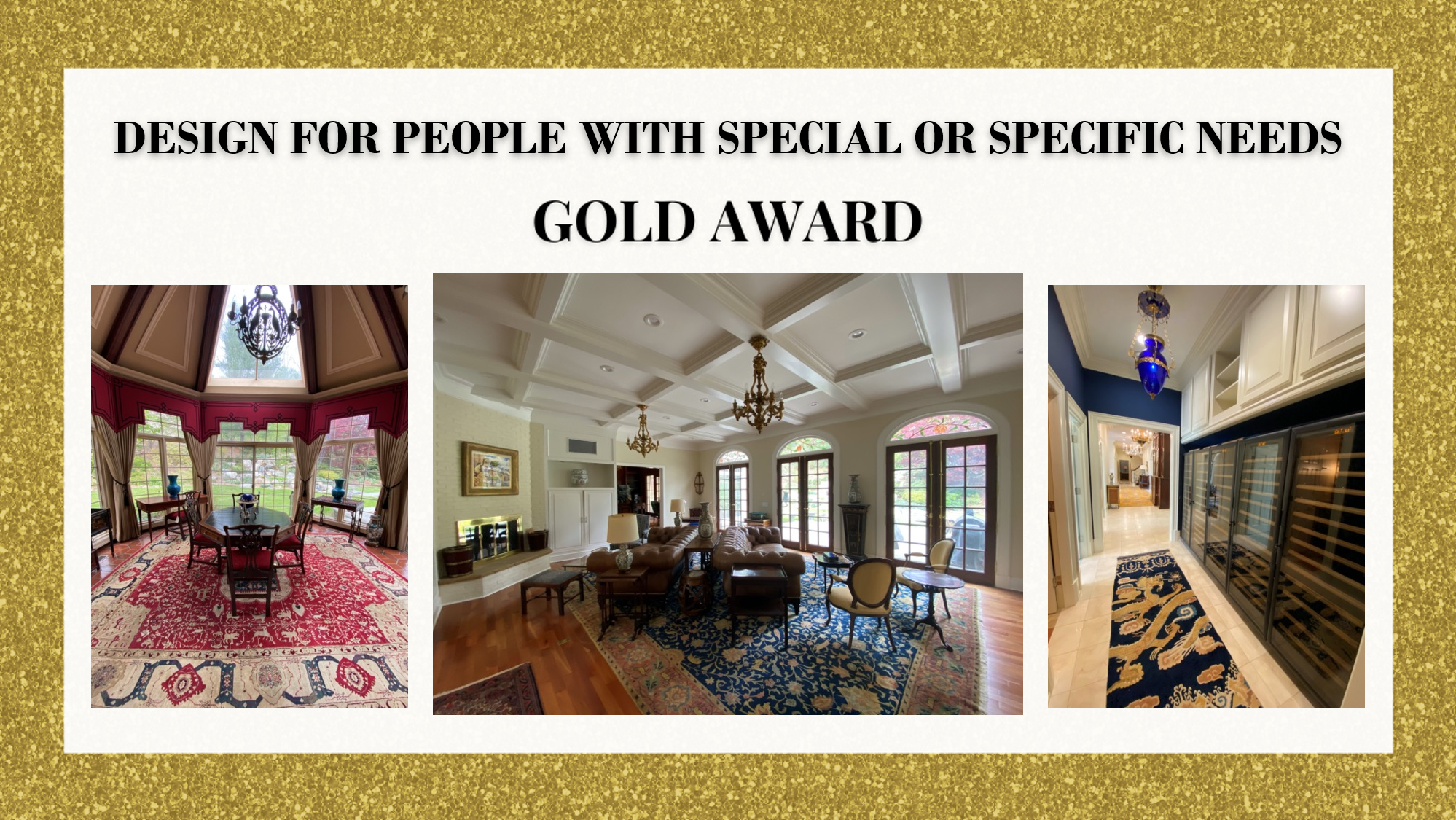 Gold Award Design For People With Special or Specific Needs