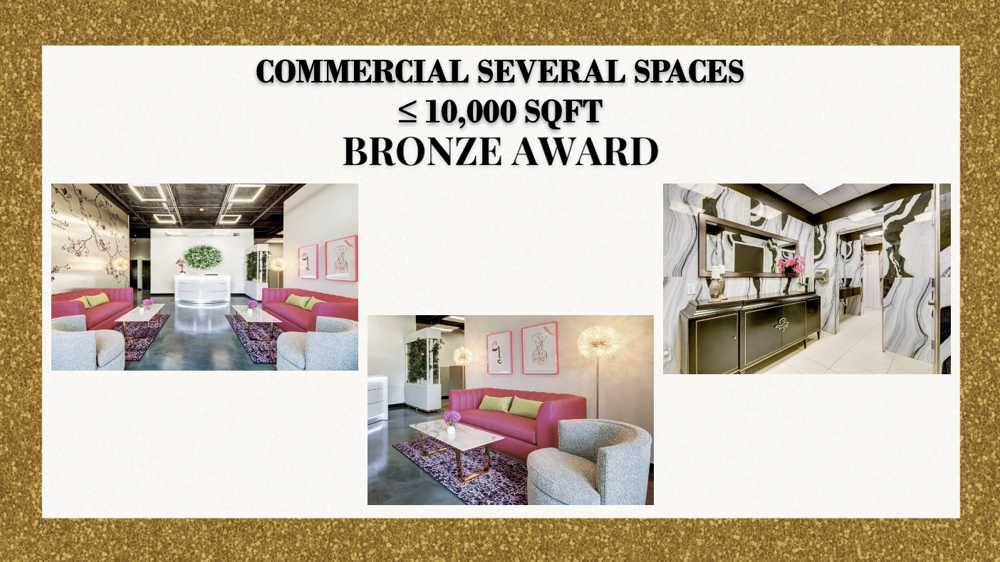 Bronze Winner Commercial Several Spaces: ≤ 10,000 SQFT