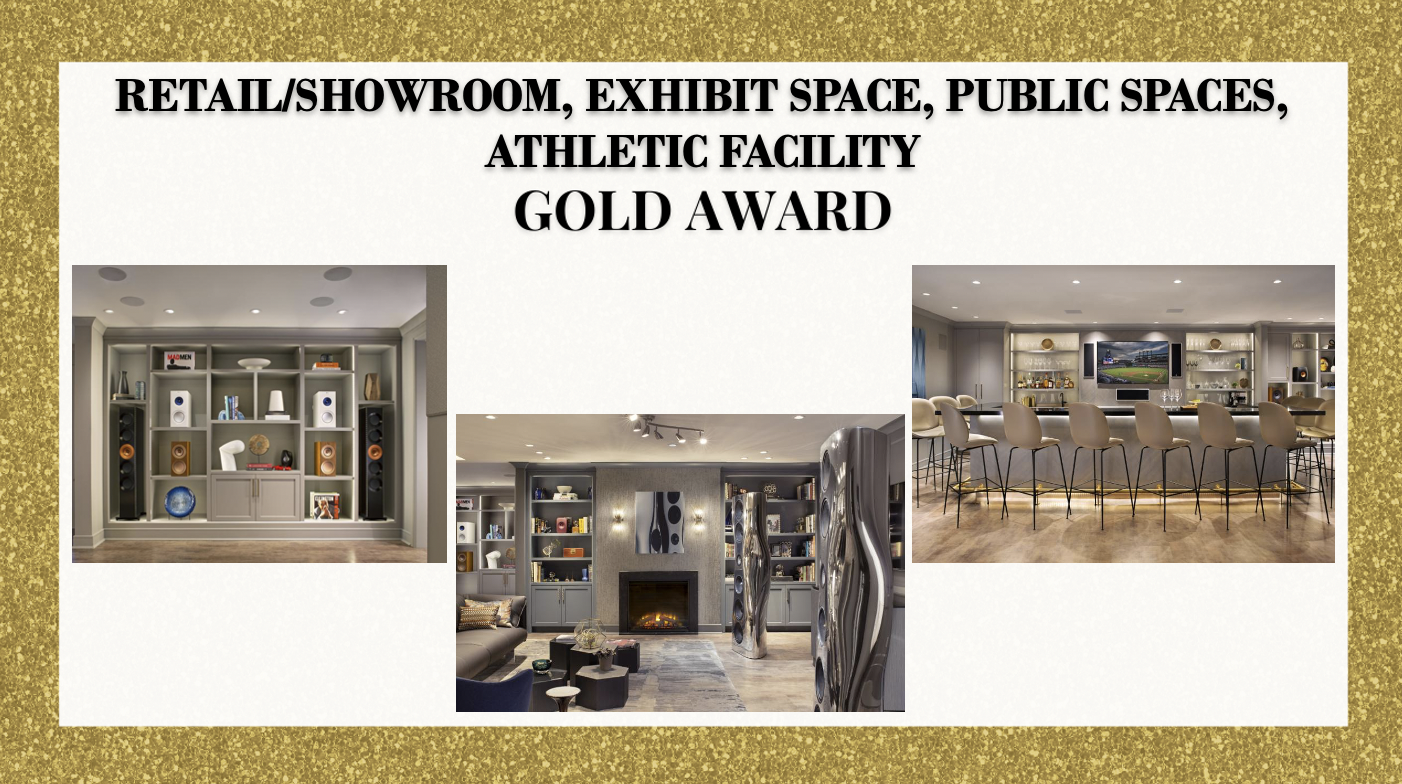 Gold Winner Retail/Showroom, Exhibit Space, Public Spaces, Athletic Facility