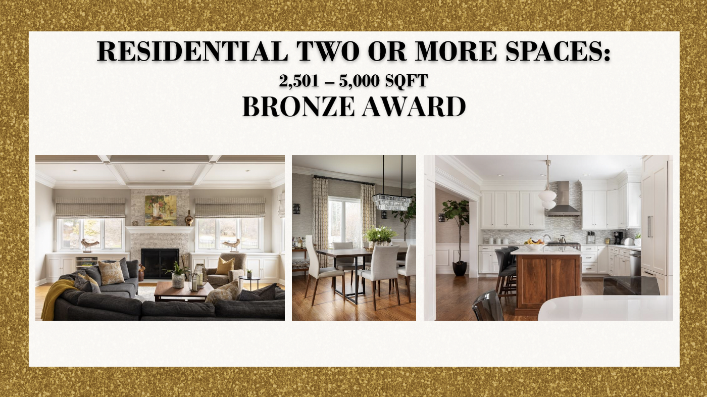 Bronze Winner Residential Two Or More Spaces: 2,501-5,000 SQFT