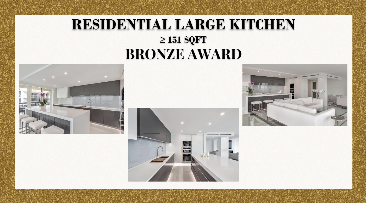 Bronze Winner Residential Large Kitchen ≥ 151 SQFT